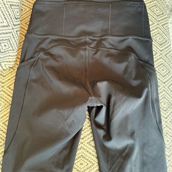 Lululemon Black High-Waisted Wunder Under 23” Leggings - Picture 12 of 13